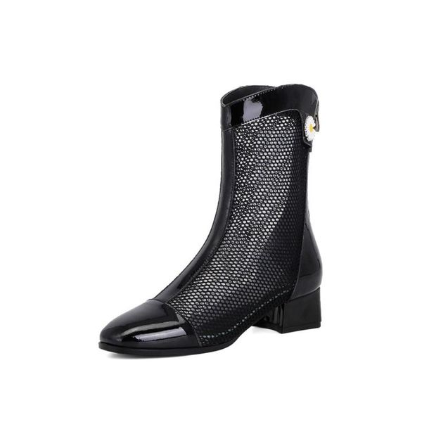sandals factory women ladies spring geunine leather net surface cool boots elastic band low-heeled shoes w5-1, Black
sandals factory women ladies spring geunine leather net surface cool boots elastic band low-heeled shoes w5-1, Black
