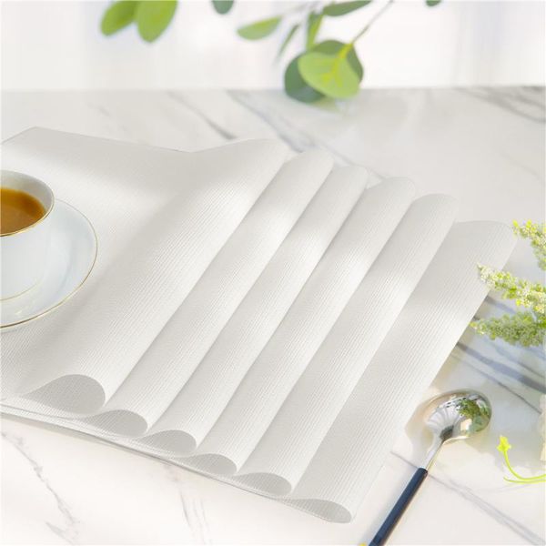 mats & pads heat-resistant placemats stain resistant anti-skid washable pvc table woven placemats, set of 2/4/6 pcs
mats & pads heat-resistant placemats stain resistant anti-skid washable pvc table woven placemats, set of 2/4/6 pcs