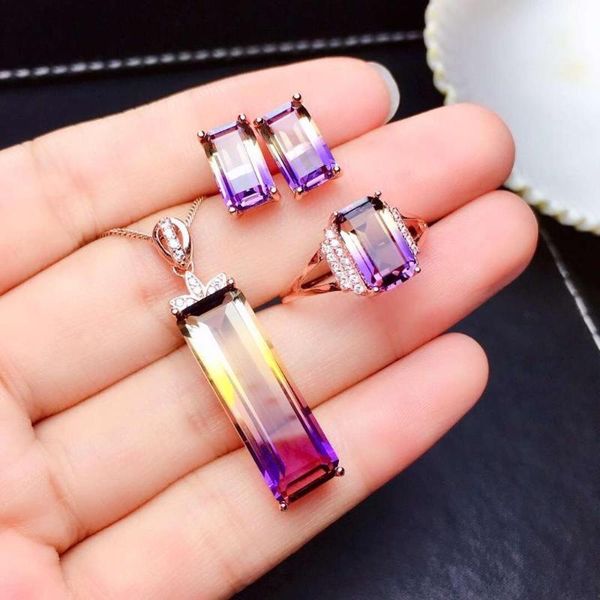 natural amethyst jewelry set real 925 sterling silver 1pc pendant,1pc ring ,2pcs earring bracelet, earrings & necklace, Black
natural amethyst jewelry set real 925 sterling silver 1pc pendant,1pc ring ,2pcs earring bracelet, earrings & necklace, Black