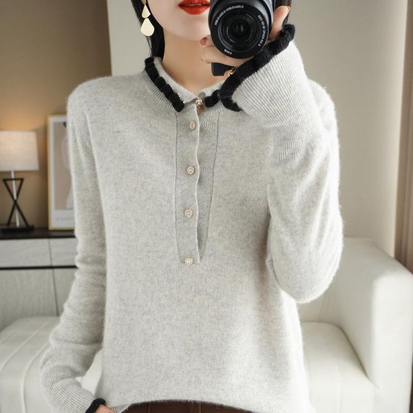 women's sweaters 100% pure wool cashmere sweater turtleneck pullover casual knitted long-sleeved autumn and winter plus size jacket, White;black
women's sweaters 100% pure wool cashmere sweater turtleneck pullover casual knitted long-sleeved autumn and winter plus size jacket, White;black