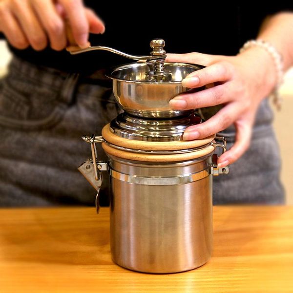 manual coffee grinders 304 stainless steel kitchen convenient and durable grinder coffeeware bean grinding machine
manual coffee grinders 304 stainless steel kitchen convenient and durable grinder coffeeware bean grinding machine