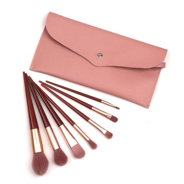 makeup brushes 7pcs dark red make-up set with pu bag foundation powder blush eye brush cosmetic beauty tools for woomen and girl
makeup brushes 7pcs dark red make-up set with pu bag foundation powder blush eye brush cosmetic beauty tools for woomen and girl