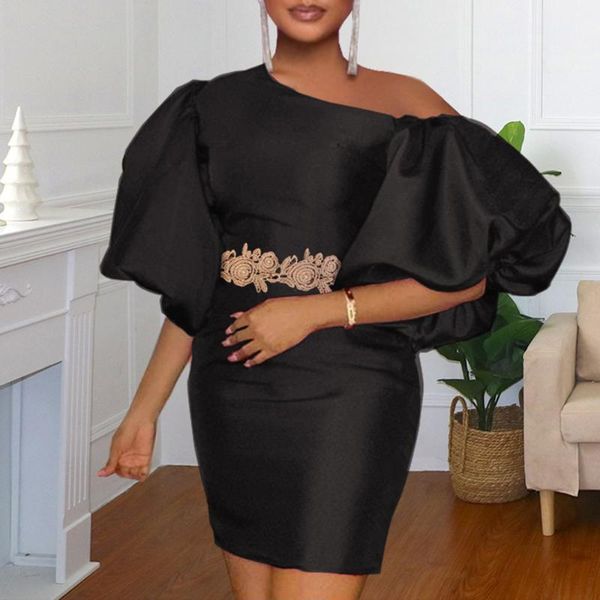 casual dresses 2021 fashion autumn winter design solid color oblique shoulder lantern sleeve high waist embroidery dress western style, Black;gray
casual dresses 2021 fashion autumn winter design solid color oblique shoulder lantern sleeve high waist embroidery dress western style, Black;gray