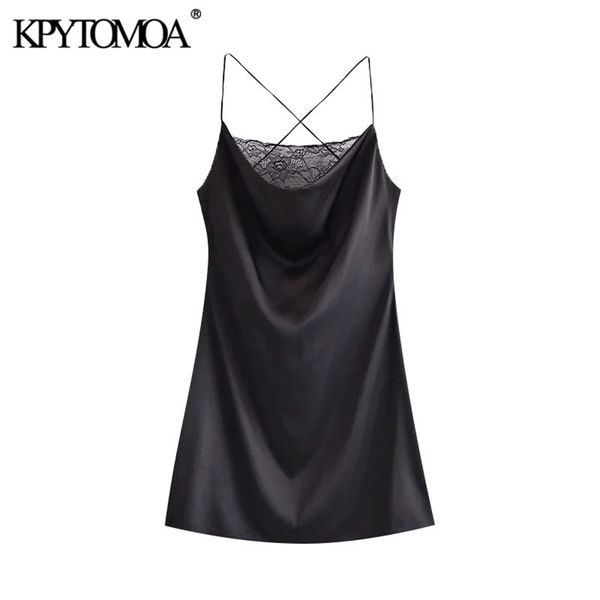women fashion lace patchwork soft touch mini dress vintage back cross thin straps female dresses vestidos 210421, Black;gray
women fashion lace patchwork soft touch mini dress vintage back cross thin straps female dresses vestidos 210421, Black;gray