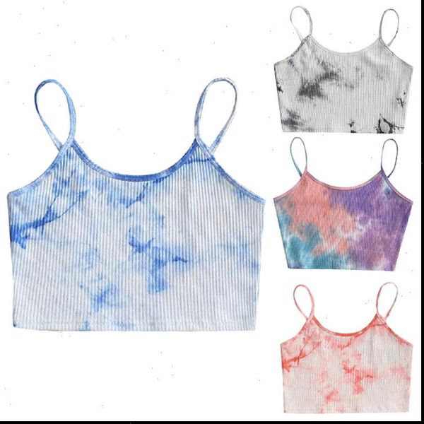 fashion tie dye print vest womens tanks spring summer sleeveless crop ribbed knitted leisure bodycon bra camis, White
fashion tie dye print vest womens tanks spring summer sleeveless crop ribbed knitted leisure bodycon bra camis, White