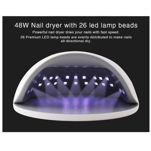 nail lamp infrared intelligent induction 26 led/uv double light source beads four-gear timing function1
nail lamp infrared intelligent induction 26 led/uv double light source beads four-gear timing function1