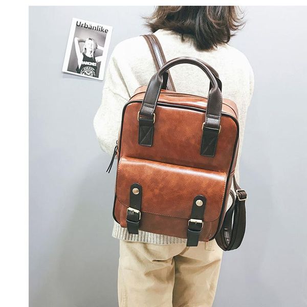 backpack men and women fashion creative multifunctional personality pu shoulder bag travel
backpack men and women fashion creative multifunctional personality pu shoulder bag travel
