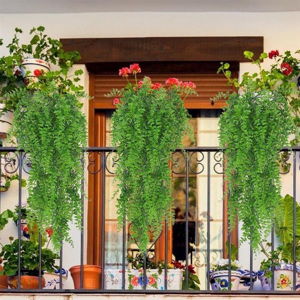 artificial plant vines wall hanging simulation rattan leaves branches green ivy leaf home wedding decoration decorative flowers & wreaths
artificial plant vines wall hanging simulation rattan leaves branches green ivy leaf home wedding decoration decorative flowers & wreaths