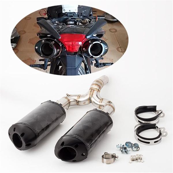 motorcycle exhaust system huanglong 600 bj600 tnt600 modified brother pipe double outlet large
motorcycle exhaust system huanglong 600 bj600 tnt600 modified brother pipe double outlet large