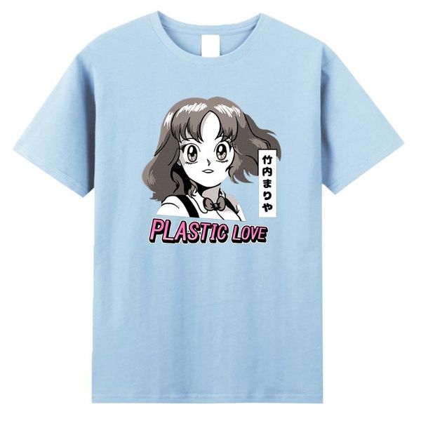 men's t-shirts plastic love manga print men japanese anime t shirt male harajuku casual summer kawaii tshirt hip hop, White;black
men's t-shirts plastic love manga print men japanese anime t shirt male harajuku casual summer kawaii tshirt hip hop, White;black