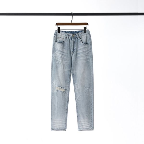 men's jeans 2021 men hip-hop high-street trousers male fashion ripped pants men daily wear casual style bottoms with quality, Blue
men's jeans 2021 men hip-hop high-street trousers male fashion ripped pants men daily wear casual style bottoms with quality, Blue