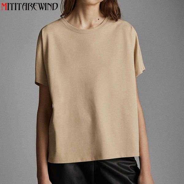 eu fashion summer t shirt women's tees korean solid short sleeves loose ropa mujer t-shirt camisetas de mujer t-shirts 210621, White
eu fashion summer t shirt women's tees korean solid short sleeves loose ropa mujer t-shirt camisetas de mujer t-shirts 210621, White