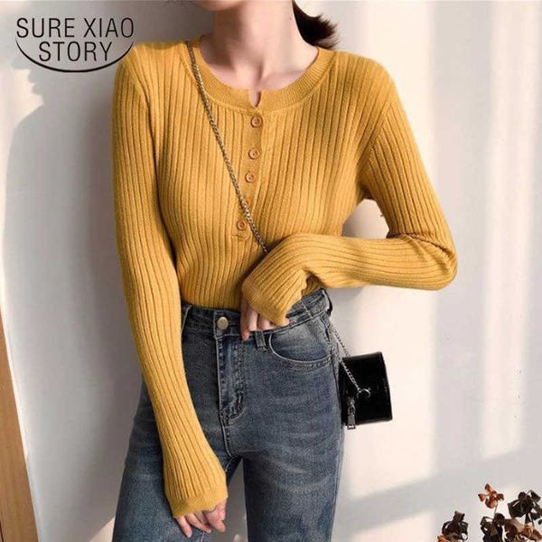 autumn long sleeve sweater for women solid slim women sweater o-neck pullover high elastic casual knitted sweater 11041 210528, White;black
autumn long sleeve sweater for women solid slim women sweater o-neck pullover high elastic casual knitted sweater 11041 210528, White;black