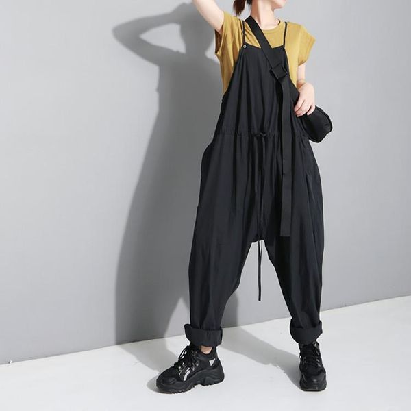 women's jumpsuits & rompers for women 2021 cotton safari style loose solid body suits japan dark casual pants, Black;white
women's jumpsuits & rompers for women 2021 cotton safari style loose solid body suits japan dark casual pants, Black;white