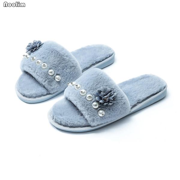 rose flower pearl plush slippers cotton slip on warm shoes casual indoor flats women home, Black
rose flower pearl plush slippers cotton slip on warm shoes casual indoor flats women home, Black