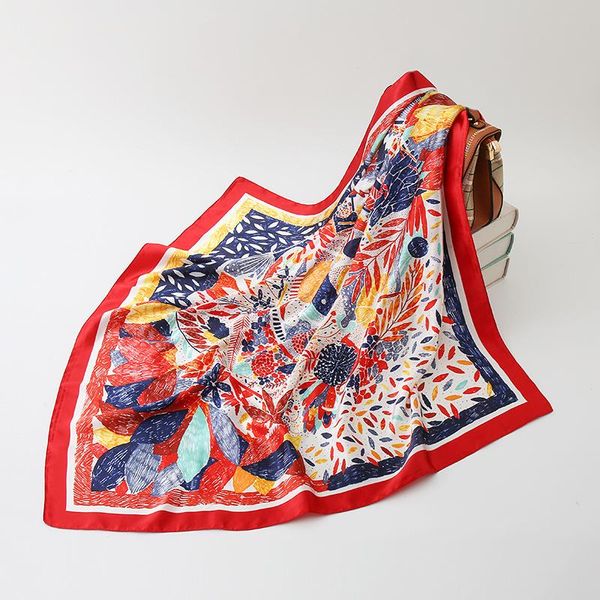 scarves fashion plant flower silk satin scarf muslim ladys head square neck hair tie warp soft neckerchief multifunction, Blue;gray
scarves fashion plant flower silk satin scarf muslim ladys head square neck hair tie warp soft neckerchief multifunction, Blue;gray