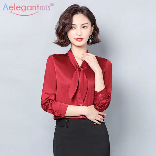 aelegantmis satin office lady elegant women loose long sleeve plus size blouse female leisure shirts ladies casual 210607, White
aelegantmis satin office lady elegant women loose long sleeve plus size blouse female leisure shirts ladies casual 210607, White
