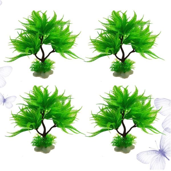 4pcs fish tank plant decor artificial grass aquarium water beautiful ornament mini landscape (green) decorations
4pcs fish tank plant decor artificial grass aquarium water beautiful ornament mini landscape (green) decorations