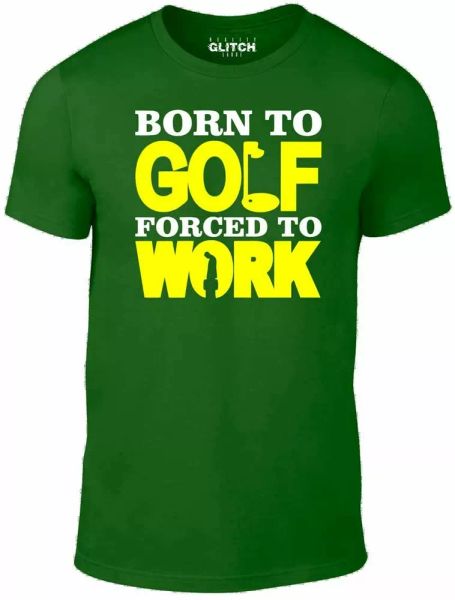 born to golf t-shirt - funny xmas gift joke club iron range putting green tee, White;black
born to golf t-shirt - funny xmas gift joke club iron range putting green tee, White;black