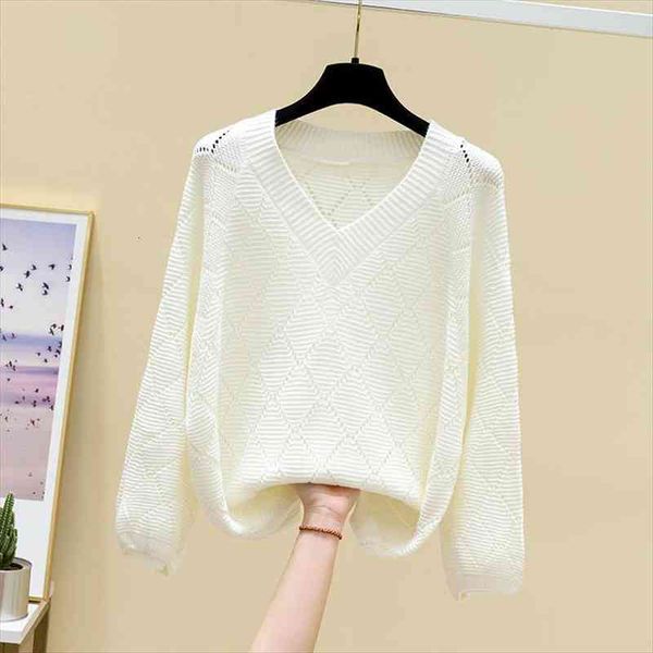 spring v neck hollowed womens sweater out t shirt ins super fire foreign style loose thin base, White;black
spring v neck hollowed womens sweater out t shirt ins super fire foreign style loose thin base, White;black