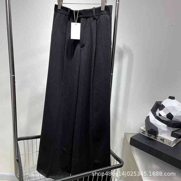 women's pants & capris autumn and winter bv black solid color simple wide leg pants high waist vertical feeling straight tube slim casu, Black;white
women's pants & capris autumn and winter bv black solid color simple wide leg pants high waist vertical feeling straight tube slim casu, Black;white