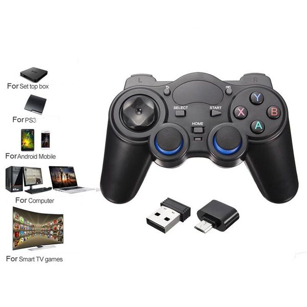 game controllers & joysticks 2.4g wireless gamepad controller joystick with otg converter for android mobile phones tv box pc handle
game controllers & joysticks 2.4g wireless gamepad controller joystick with otg converter for android mobile phones tv box pc handle