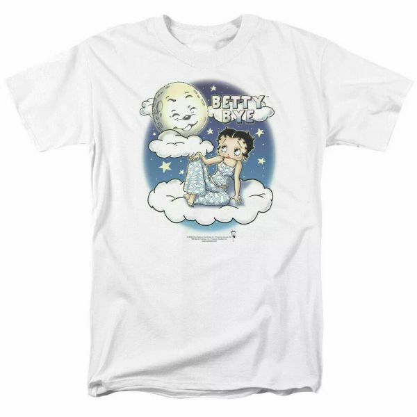 betty boop betty bye t shirt mens licensed cartoon merchandise classic white, White;black
betty boop betty bye t shirt mens licensed cartoon merchandise classic white, White;black