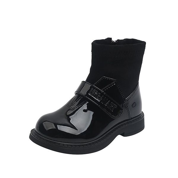 boots autumn boys girls patent leather children baby british style fashion kids ankle breathable shoes 02c, Black;grey
boots autumn boys girls patent leather children baby british style fashion kids ankle breathable shoes 02c, Black;grey