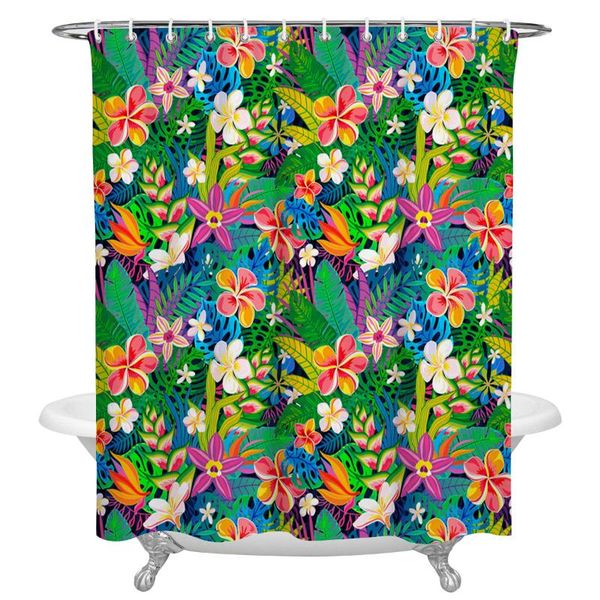 tropical plants frangipani palm leaves shower curtain home decoration bathroom item waterproof curtains
tropical plants frangipani palm leaves shower curtain home decoration bathroom item waterproof curtains