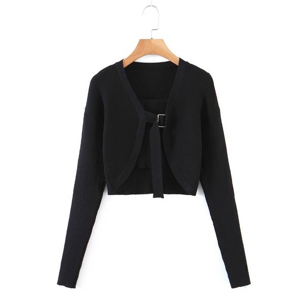 women's polos jc·kilig sweet belted vest cardigan all-match show thin high waist knit two piece small blouse l9587, White
women's polos jc·kilig sweet belted vest cardigan all-match show thin high waist knit two piece small blouse l9587, White
