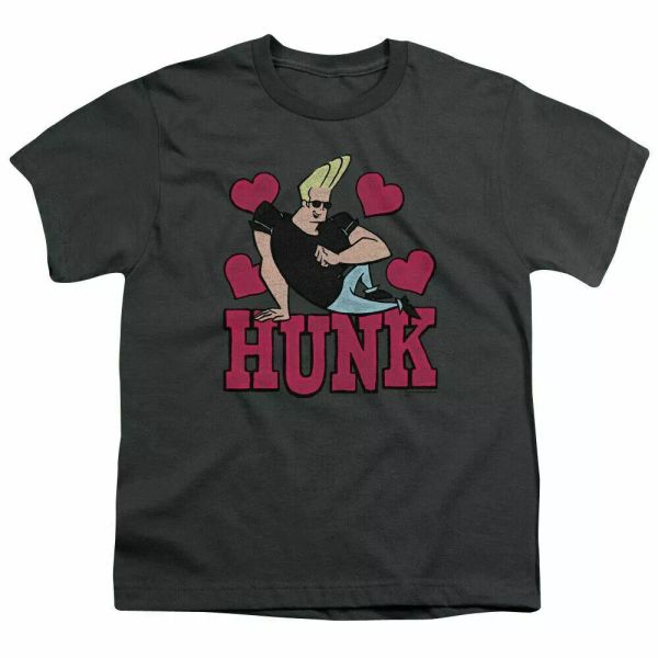 Johnny Bravo Hunk Kids Youth T Shirt Licensed Classic Cartoon Tee Charcoal, White;black
Johnny Bravo Hunk Kids Youth T Shirt Licensed Classic Cartoon Tee Charcoal, White;black