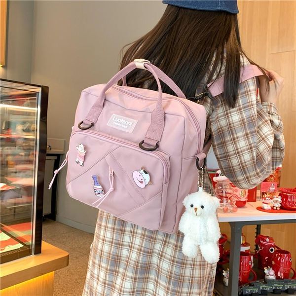 backpack fashion kawaii girls multi-function rucksack women bagpack mini travel mochila cute nylon femal small student schoolbag
backpack fashion kawaii girls multi-function rucksack women bagpack mini travel mochila cute nylon femal small student schoolbag