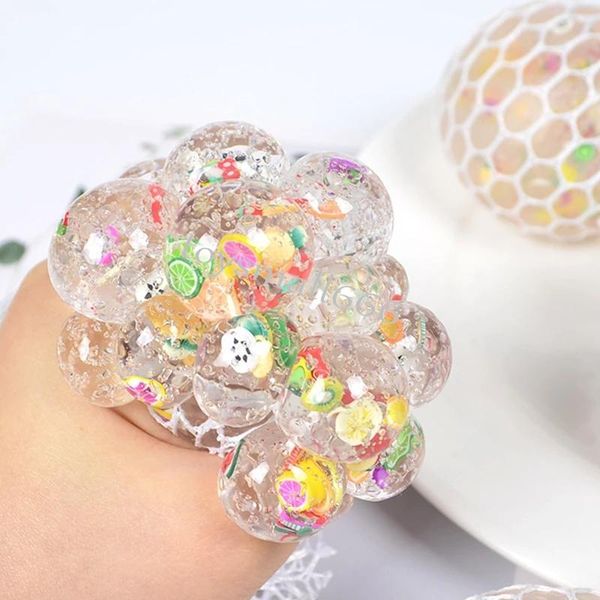 6cm cute fruit soft grape ball stretchy mesh balls decompression toys children adults hand fidget toy relieve stress child gift
6cm cute fruit soft grape ball stretchy mesh balls decompression toys children adults hand fidget toy relieve stress child gift
