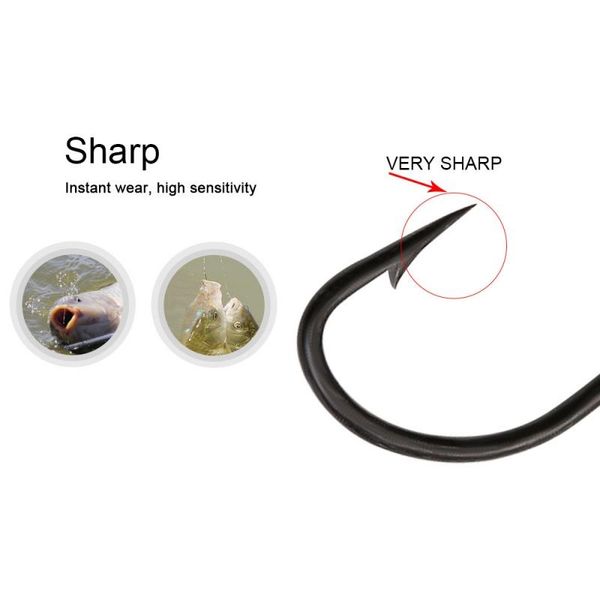fishing hooks 100pcs/set high carbon steel flatted hook long shank beak bait holder fishhook carp barbed tackle
fishing hooks 100pcs/set high carbon steel flatted hook long shank beak bait holder fishhook carp barbed tackle
