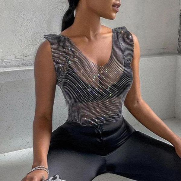 women's tanks & camis crystal diamond mesh bodycon tank hollow out rhinestone beach fishnet party summer knee-leng crop transparent, White
women's tanks & camis crystal diamond mesh bodycon tank hollow out rhinestone beach fishnet party summer knee-leng crop transparent, White