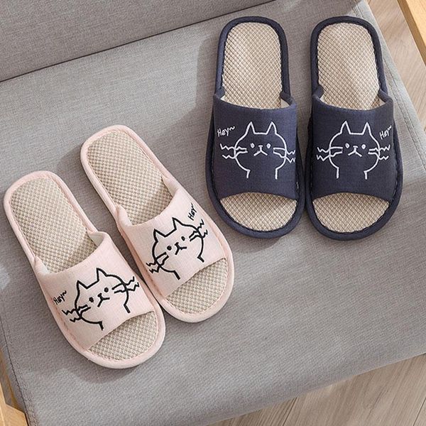 slippers women's indoor shoes cartton cat female slipper linen sole plush winter home footwear for woman house cute fashion, Black
slippers women's indoor shoes cartton cat female slipper linen sole plush winter home footwear for woman house cute fashion, Black