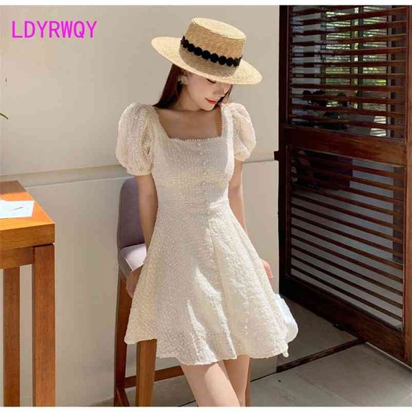 ldyrwqy summer korean temperament fashion socialite slim square collar dress office lady polyester 210603, Black;gray
ldyrwqy summer korean temperament fashion socialite slim square collar dress office lady polyester 210603, Black;gray