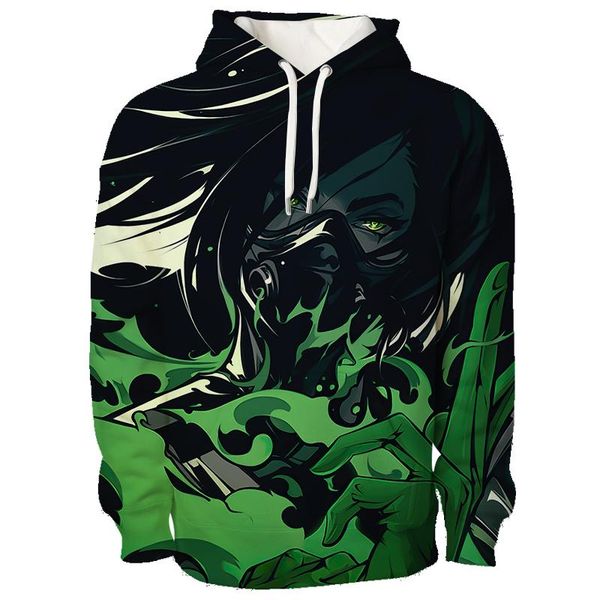 men's hoodies & sweatshirts japanese cartoon hoodie valorant 3d printing sweatshirt oversized cotton harajuku streetwear, Black
men's hoodies & sweatshirts japanese cartoon hoodie valorant 3d printing sweatshirt oversized cotton harajuku streetwear, Black