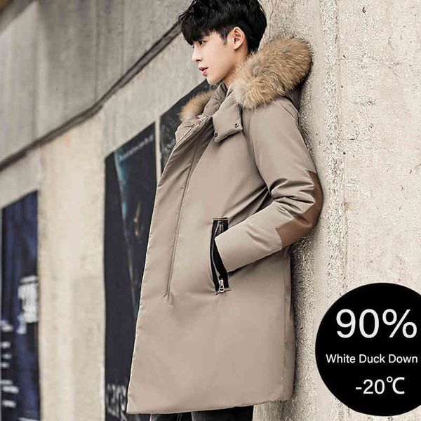 white brand down men duck hooded jacket coats korean fashion men's leisure thicken parka long warm overcoat coat high quality, Black
white brand down men duck hooded jacket coats korean fashion men's leisure thicken parka long warm overcoat coat high quality, Black