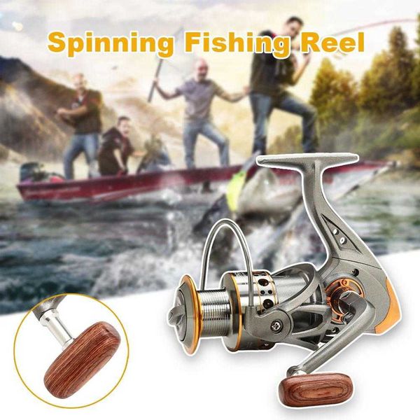 1000-7000 series distant wheel metal spinning fishing reel 5.2:1 12 bearing balls fishing wheel rotate the spool fishing coil 
1000-7000 series distant wheel metal spinning fishing reel 5.2:1 12 bearing balls fishing wheel rotate the spool fishing coil