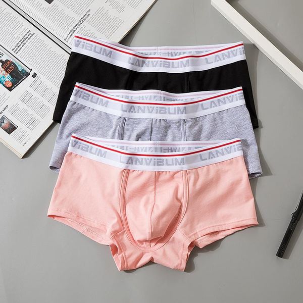 underpants men's cotton boxer shorts youth comfortable underwear soft student low-rise solid color large u convex -xxl, Black;white
underpants men's cotton boxer shorts youth comfortable underwear soft student low-rise solid color large u convex -xxl, Black;white