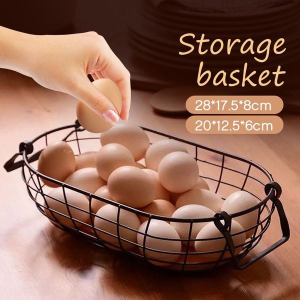 storage baskets retro basket multi-function wrought iron art deskvegetable fruit egg groceries organizer
storage baskets retro basket multi-function wrought iron art deskvegetable fruit egg groceries organizer