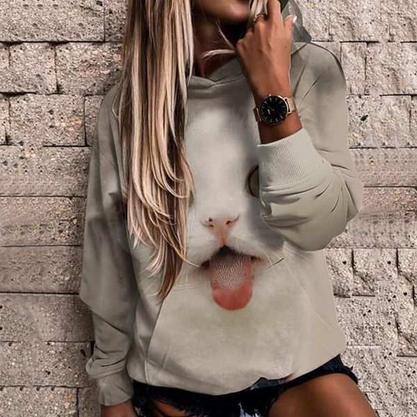 women's hoodies & sweatshirts 2021 fashion women streetwear cute cat dog print pullover autumn harajuku long sleeve sweatshirt hooded s, Black
women's hoodies & sweatshirts 2021 fashion women streetwear cute cat dog print pullover autumn harajuku long sleeve sweatshirt hooded s, Black