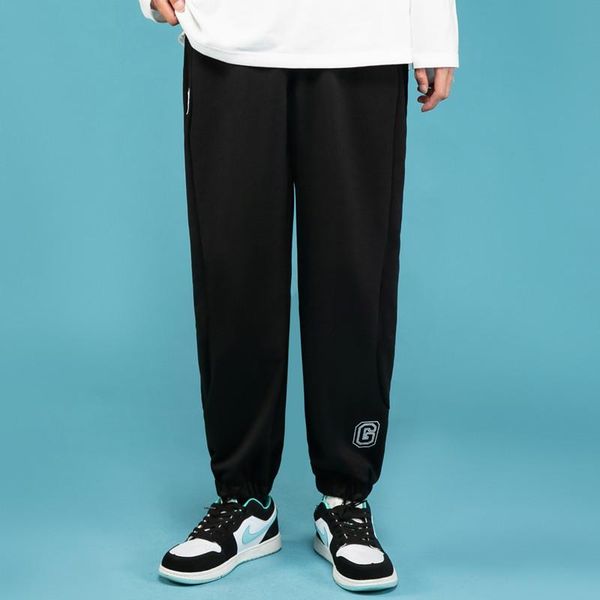 men's pants 2021 product trendy sports plus size streamline design handsome loose-fitting casual, Black
men's pants 2021 product trendy sports plus size streamline design handsome loose-fitting casual, Black