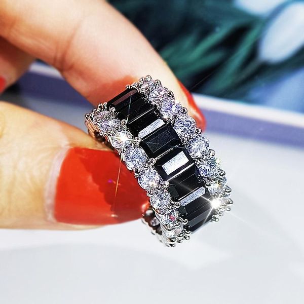 cluster rings diwenfu real 18k white gold obsidian jewelry ring for women men fine 14k wedding bands gemstone bizuteria box, Golden;silver
cluster rings diwenfu real 18k white gold obsidian jewelry ring for women men fine 14k wedding bands gemstone bizuteria box, Golden;silver