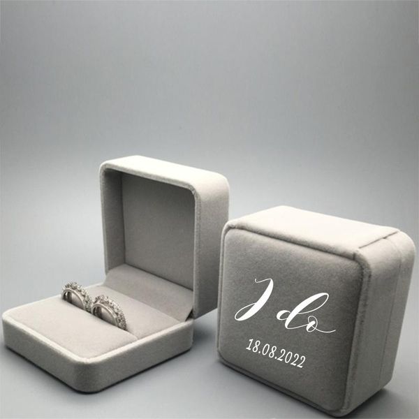 jewelry pouches, bags personalized wedding ring storage box grey velvet flannel engagement customized boxes bridal, Pink;blue
jewelry pouches, bags personalized wedding ring storage box grey velvet flannel engagement customized boxes bridal, Pink;blue