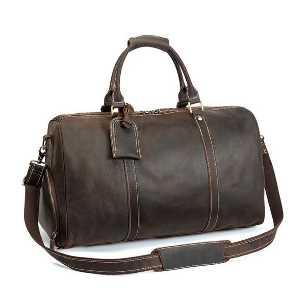 first layer genuine leather men women travel bag crazy horse carry hand luggage bags shoulder male female duffel
first layer genuine leather men women travel bag crazy horse carry hand luggage bags shoulder male female duffel