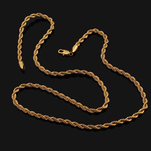 chains anietna gold simple chain necklace fashion brand jewelry hiphop style round 60*0.5 cm rope twist necklaces for men's trendy, Silver
chains anietna gold simple chain necklace fashion brand jewelry hiphop style round 60*0.5 cm rope twist necklaces for men's trendy, Silver