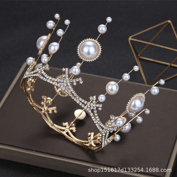 bridal crown headdrs wedding circle dimensional atmosphere p hair banquet ornament, Slivery;golden
bridal crown headdrs wedding circle dimensional atmosphere p hair banquet ornament, Slivery;golden