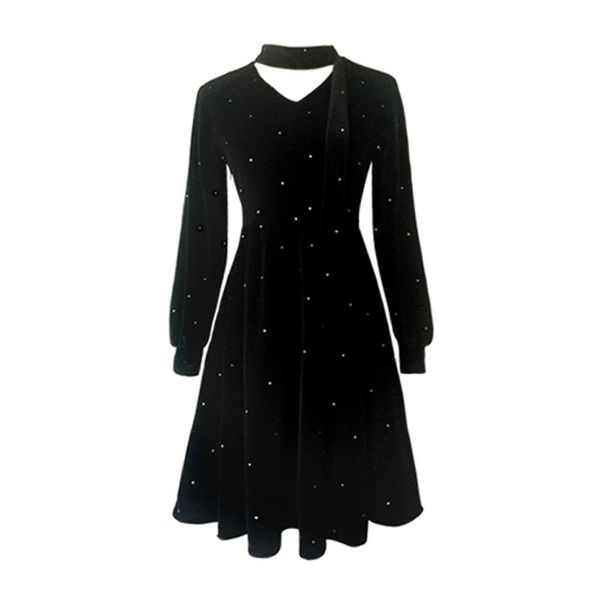 casual dresses perhaps u black velvet v neck puff sleeve long short mini dress elegant winter autum bling d1416, Black;gray
casual dresses perhaps u black velvet v neck puff sleeve long short mini dress elegant winter autum bling d1416, Black;gray